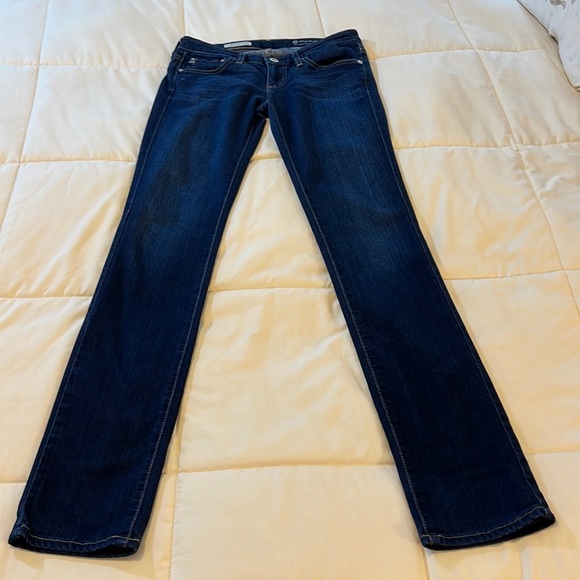 Ag Adriano Goldschmied The Stevie slim straight size 25 R in a dark rinse - Picture 5 of 15